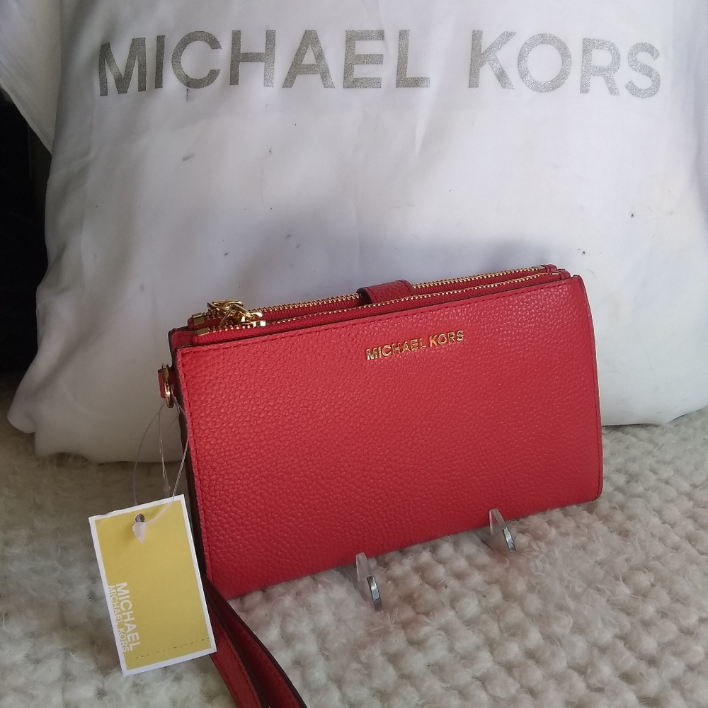Michael Kors Double Zip Wristlet